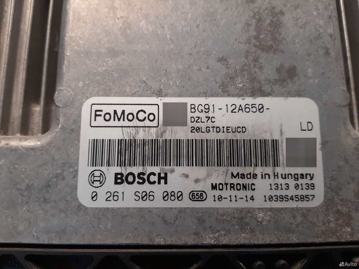 Эбу двигателя 2.0 tnbb Ford Mondeo 4 — фото 4
