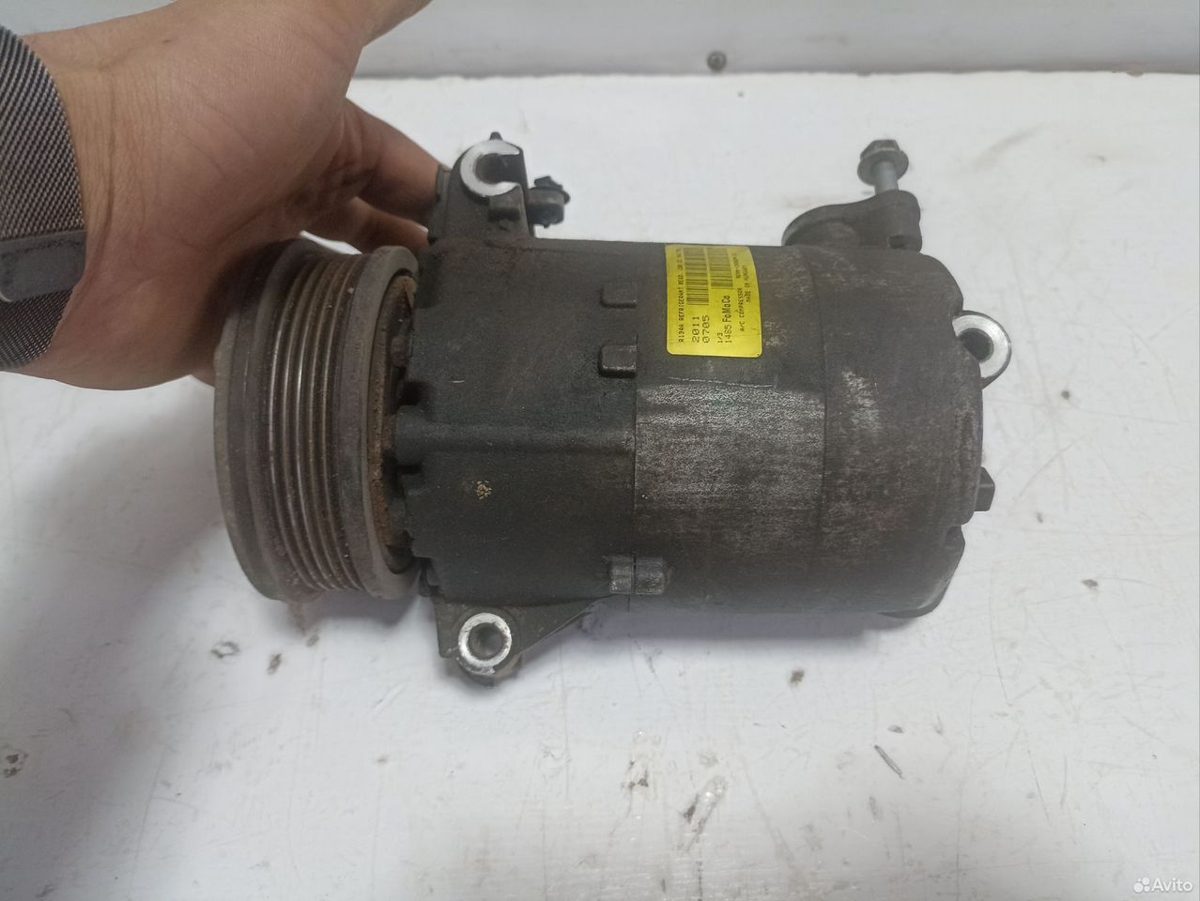 Компрессор кондиционера Ford Mondeo 4 Ecoboost — фото 4