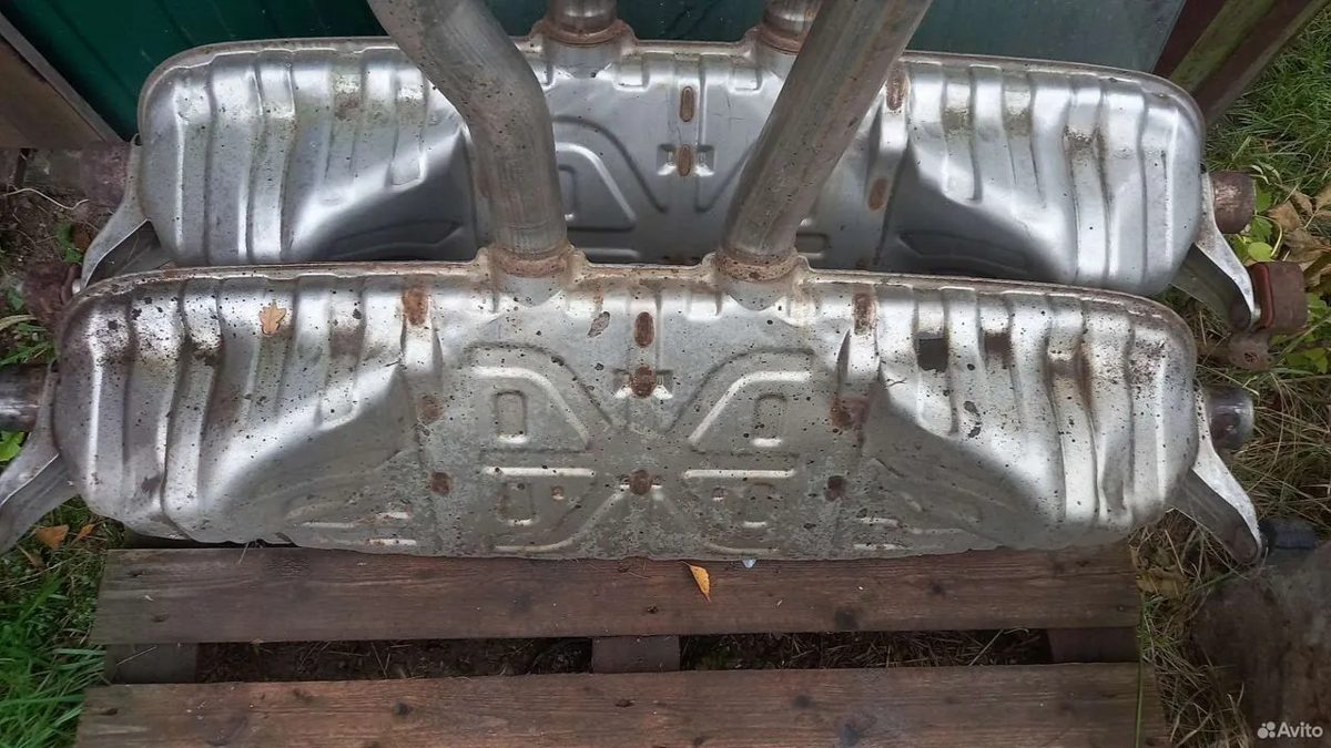 Глушитель 4.2 Volkswagen Touareg 1 — фото 3