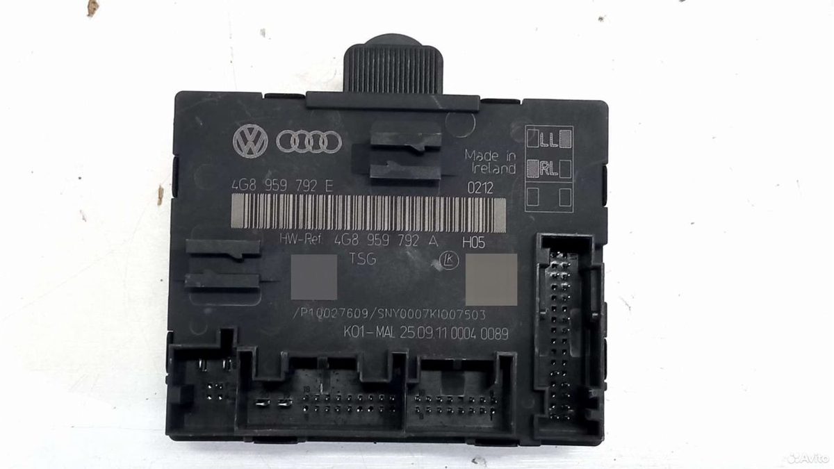 Блок двери передний правый Audi a6 c7
