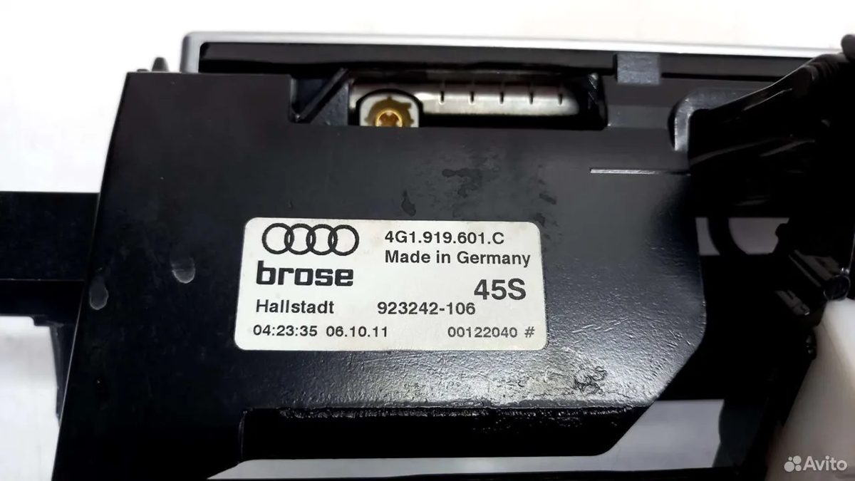 Монитор Audi A6 c7 Quattro — фото 5