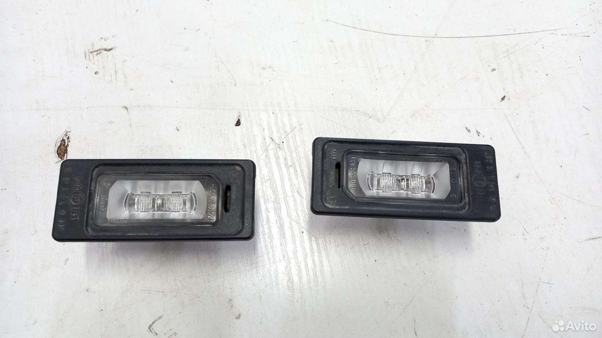 Подсветка номера Audi A6 C7