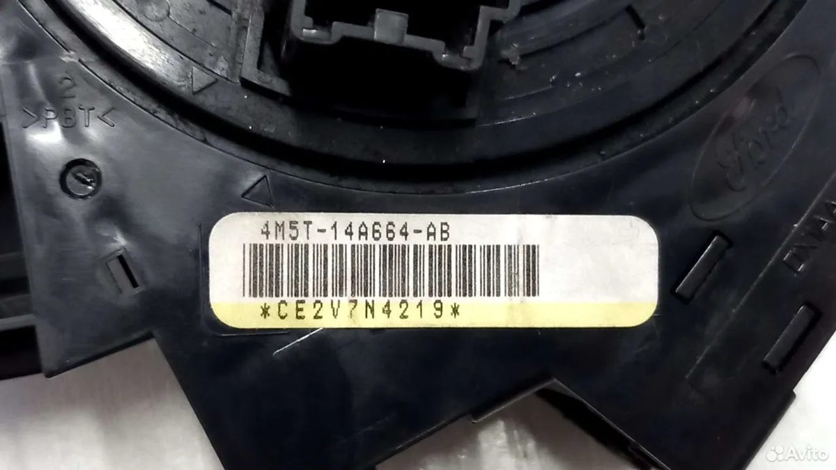 Шлейф подрулевой SRS airbag ford transit 7 — фото 4