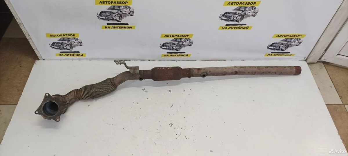 Приёмная труба Volkswagen Passat CC