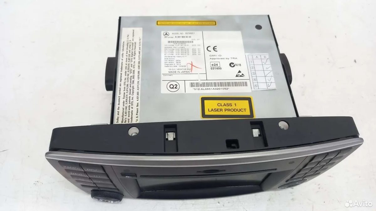 Головное устройство Mercedes W251 R350 — фото 2