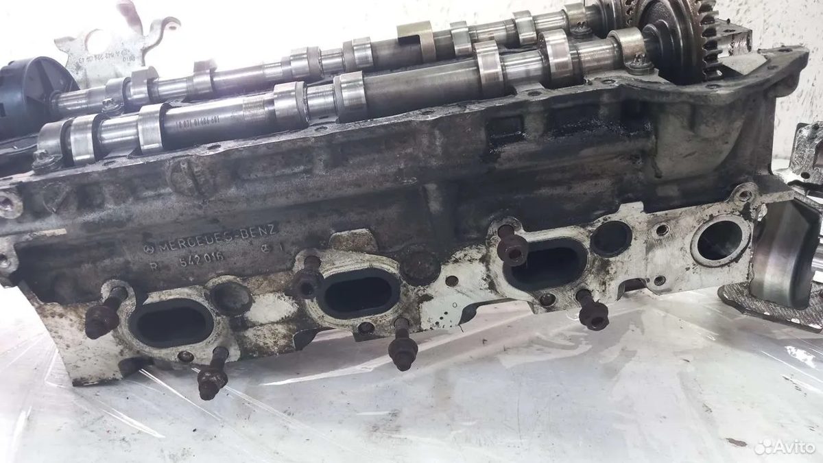 Головка блока цилиндров Mercedes W251 R350 — фото 6