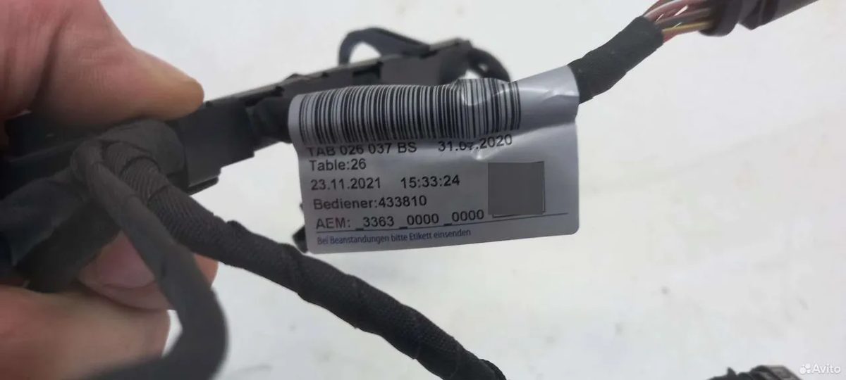 Проводка форсунок 2.0 CZP Volkswagen Tiguan 2 — фото 5