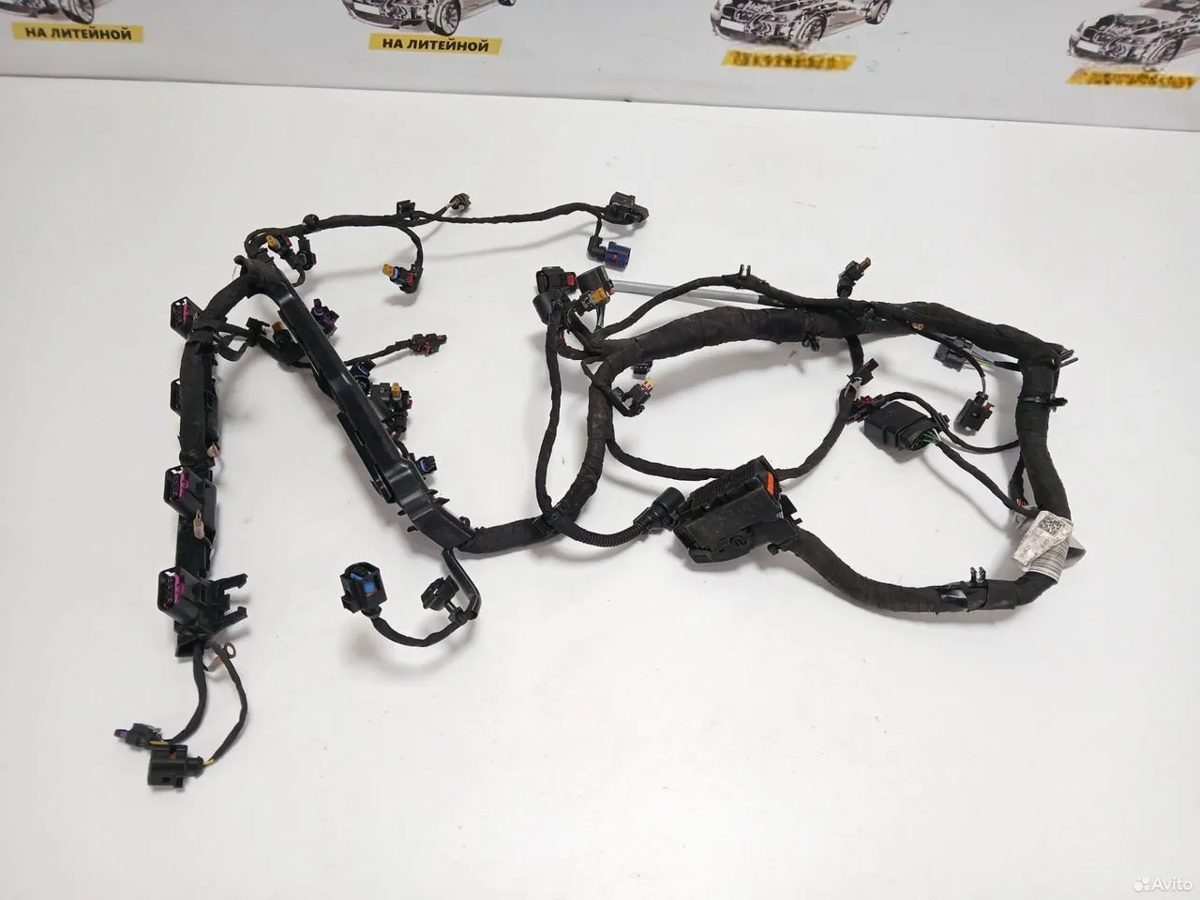 Проводка двигателя 2.0 czpa Volkswagen Tiguan 2