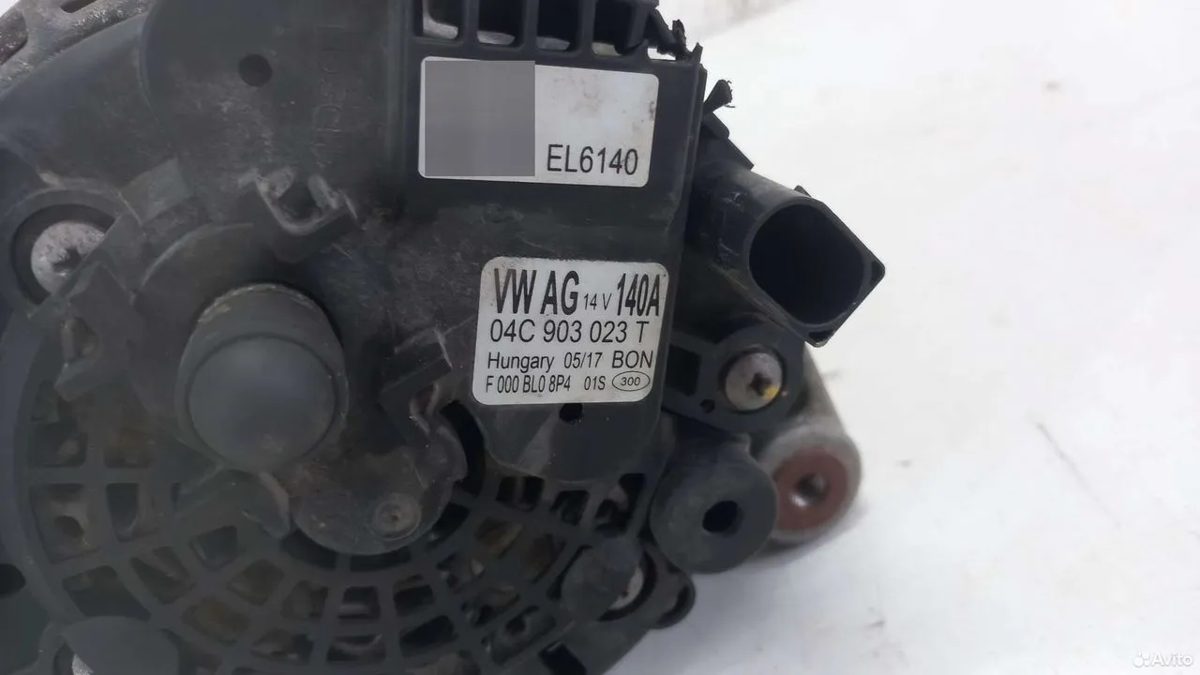 Генератор Volkswagen Tiguan 2 — фото 6