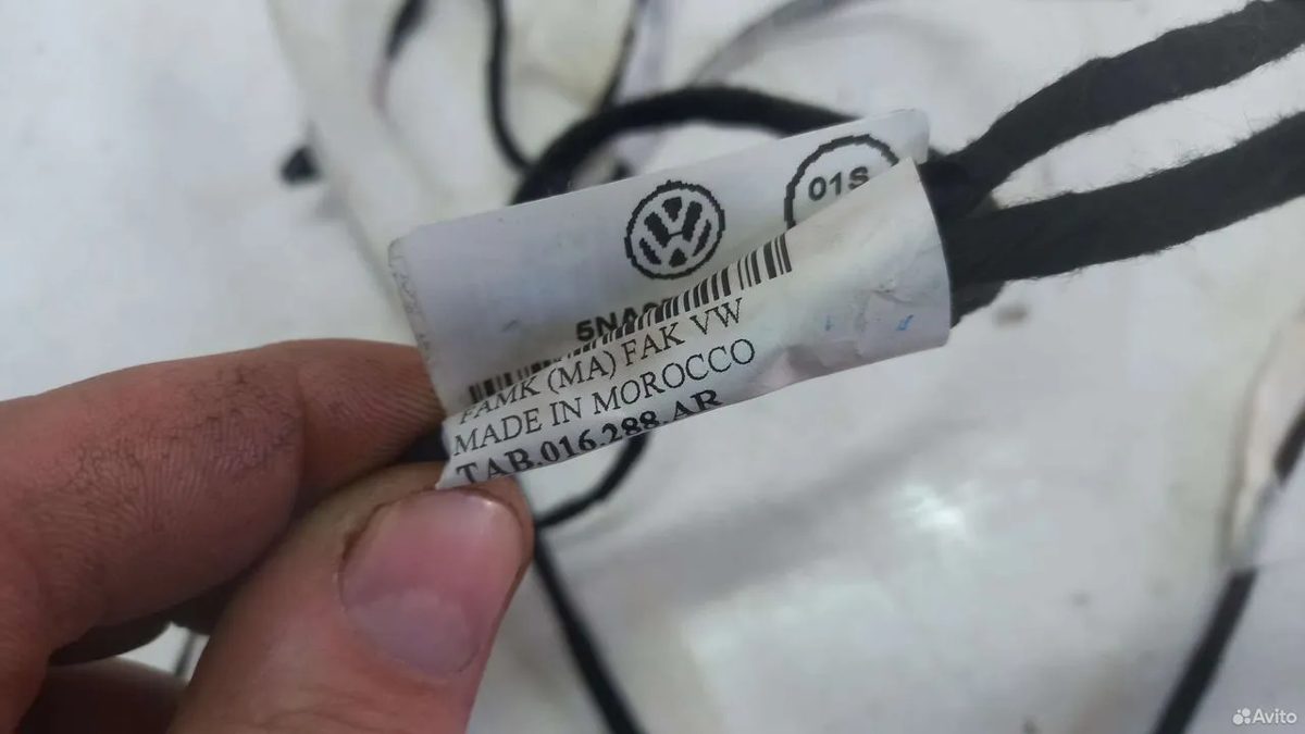 Проводка потолка Volkswagen Tiguan 2 — фото 5