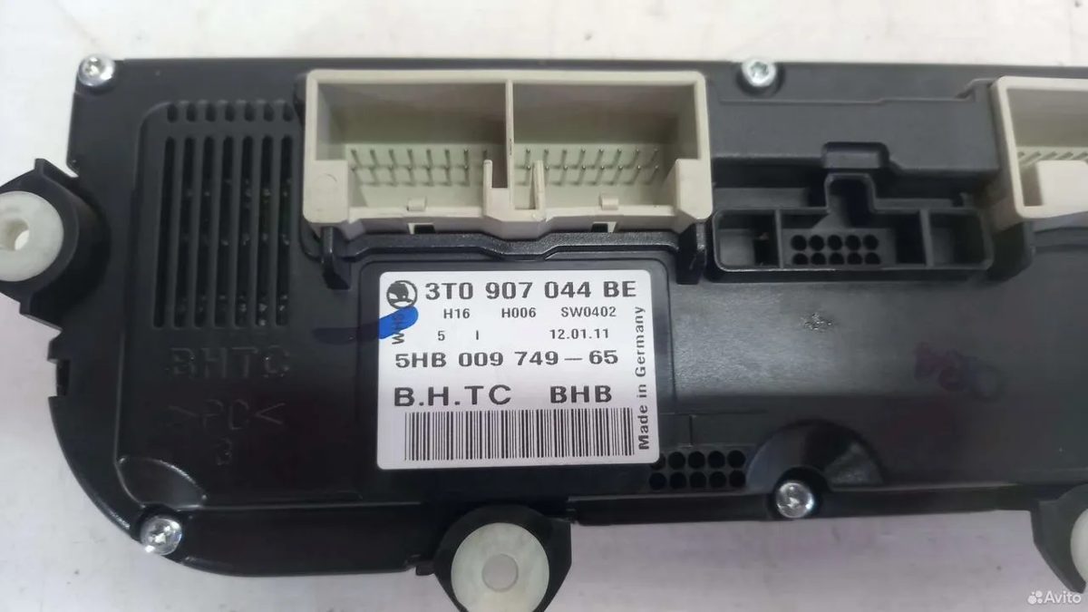 Блок климат контроля Skoda Octavia A5 — фото 6