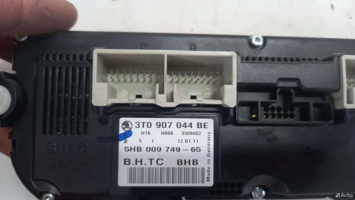 Блок климат контроля Skoda Octavia A5 — фото 8