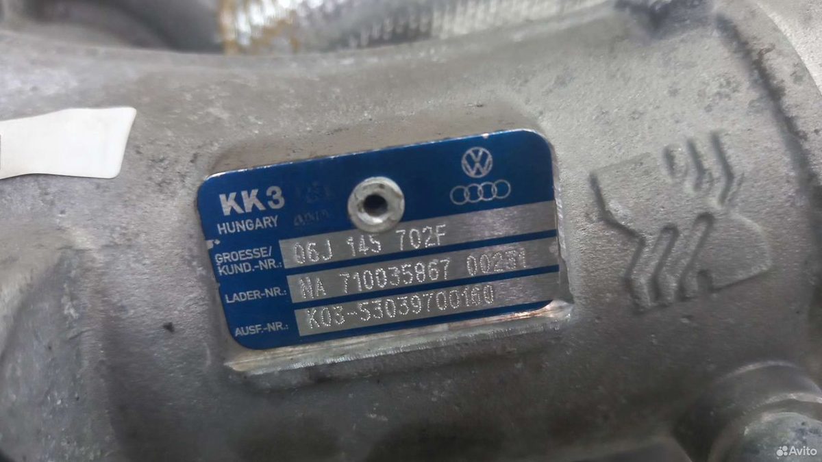 Турбина 1.8 cdab Skoda Octavia A5 — фото 10