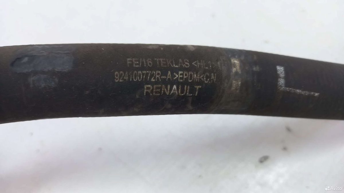 Патрубок печки вход Renault Logan 2 — фото 7