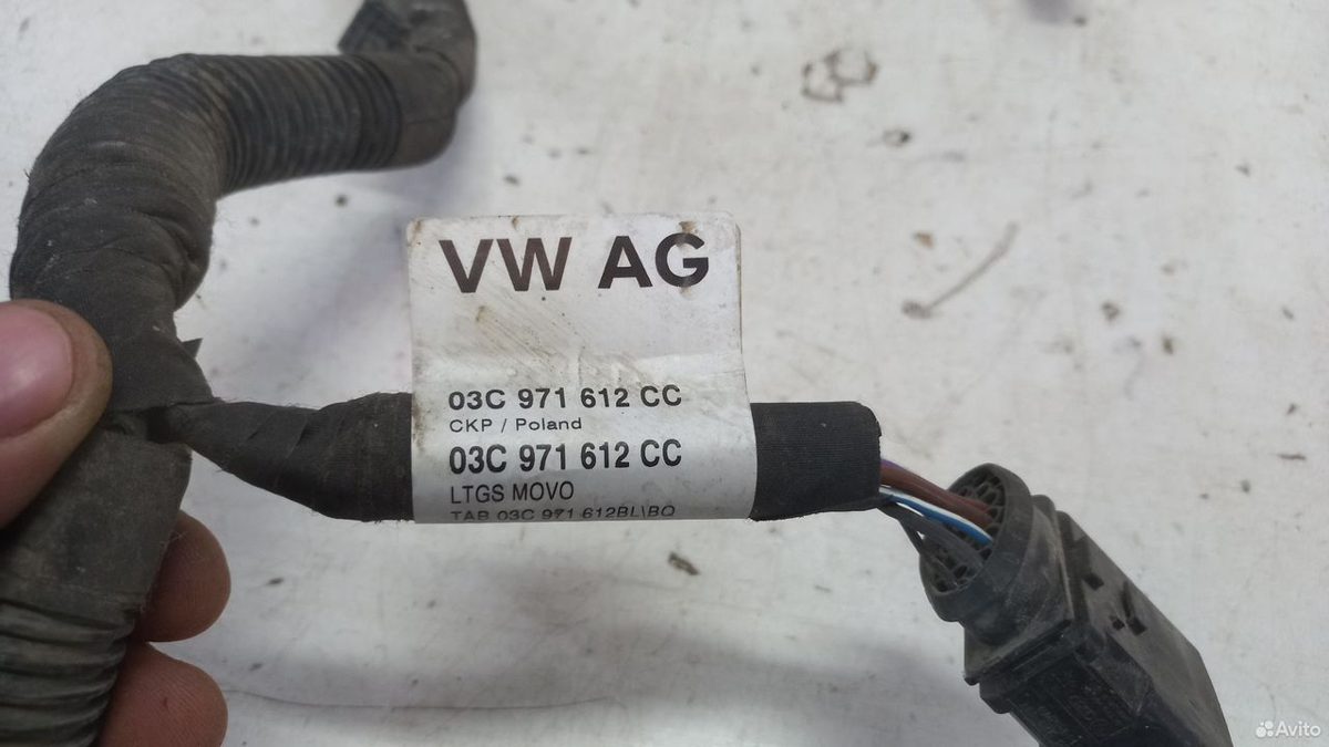 Проводка двигателя 1.6 CFN VAG — фото 2