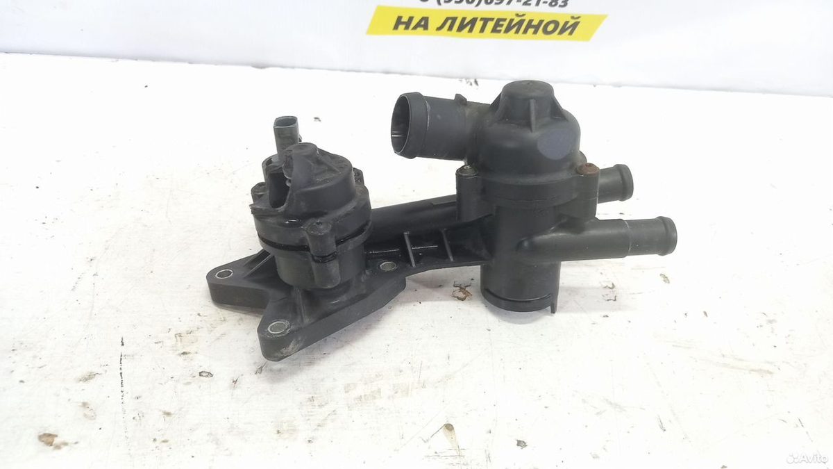 Корпус термостата 1.6 CFN Volkswagen Polo 5 — фото 2