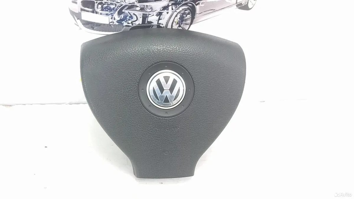 Подушка безопасности в руль Volkswagen Tiguan 1 — фото 2