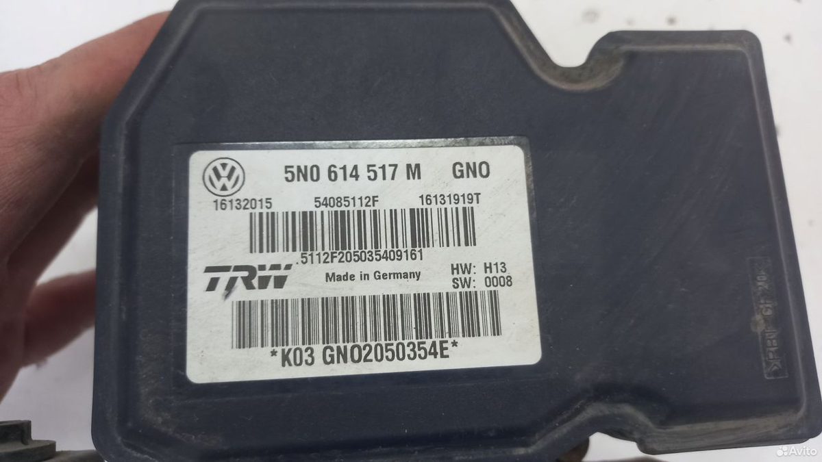 Блок ABS 2.0 CBA Volkswagen Tiguan 1 — фото 5