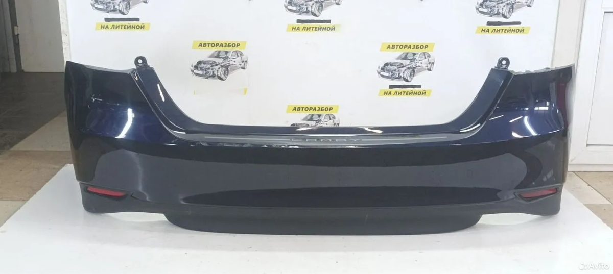 Бампер задний Toyota Camry XV70 рестайлинг