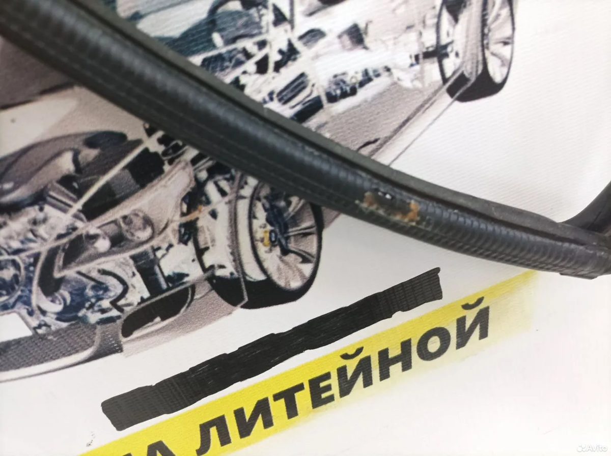 Резинка проёма двери задний левый Toyota Camry V70 — фото 6