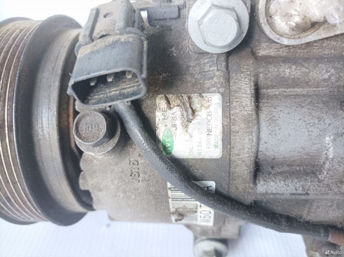 Компрессор кондиционера G4KD Hyundai Kia — фото 2