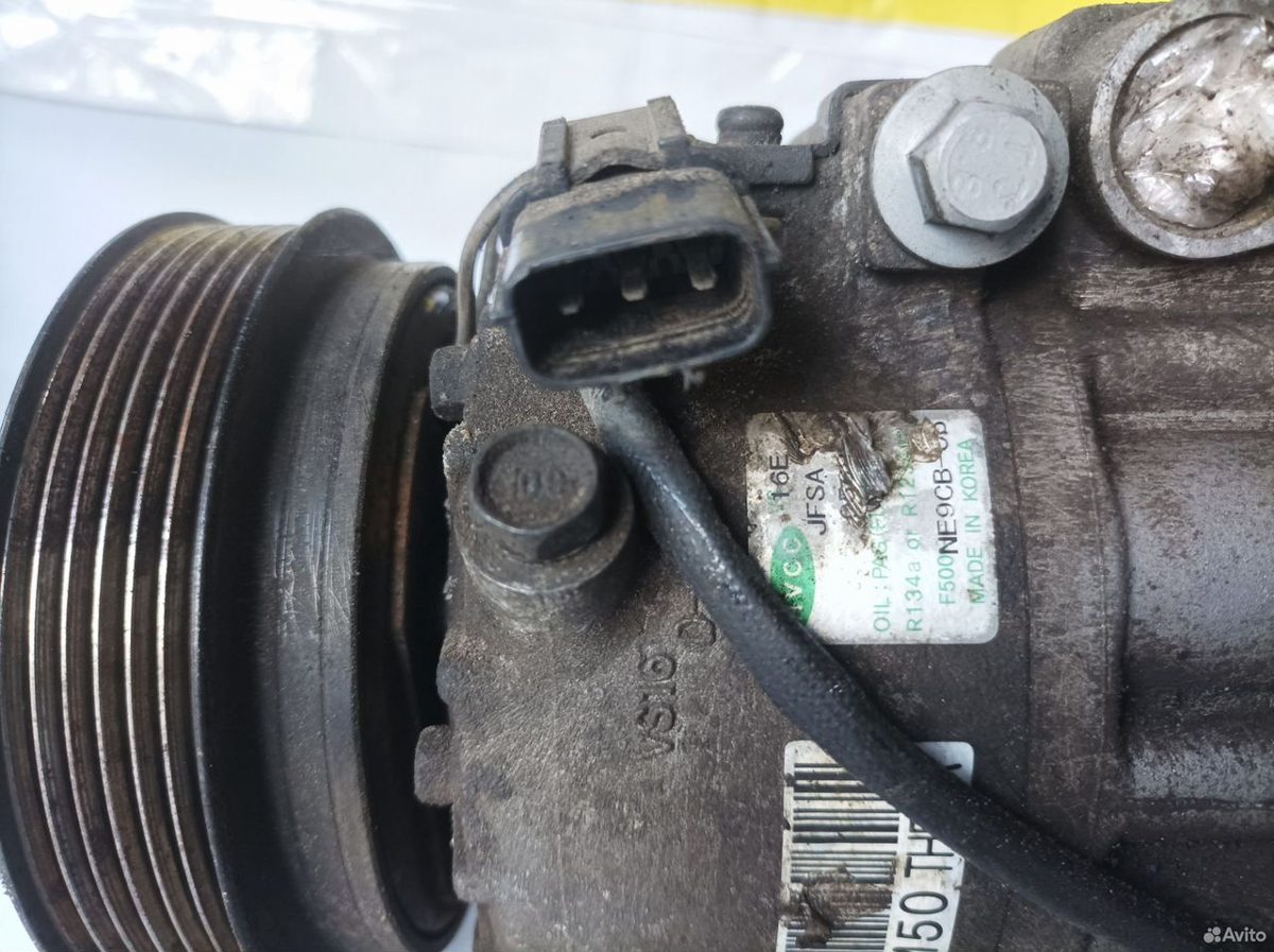 Компрессор кондиционера G4KD Hyundai Kia — фото 3