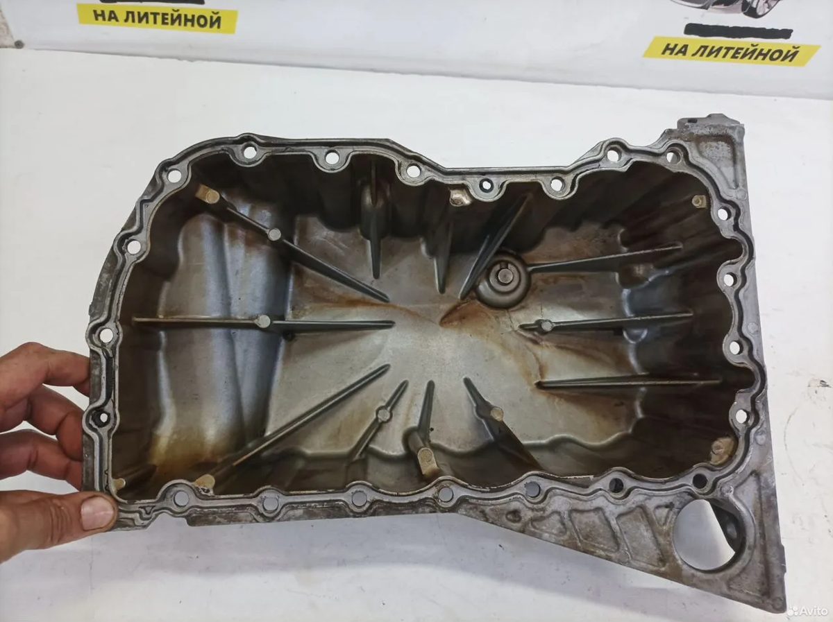 Картер двигателя 2.0 F4R Renault Duster — фото 2