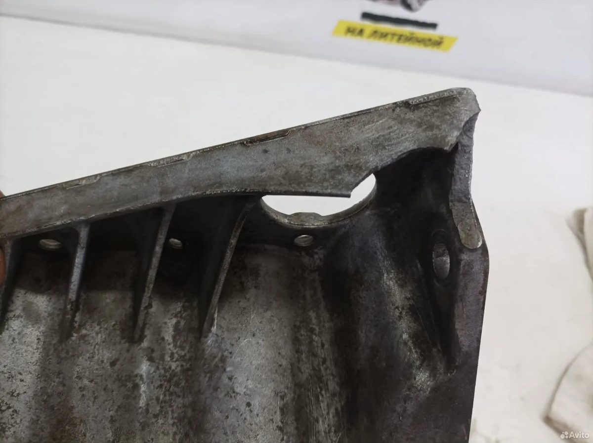 Картер двигателя 2.0 F4R Renault Duster — фото 3