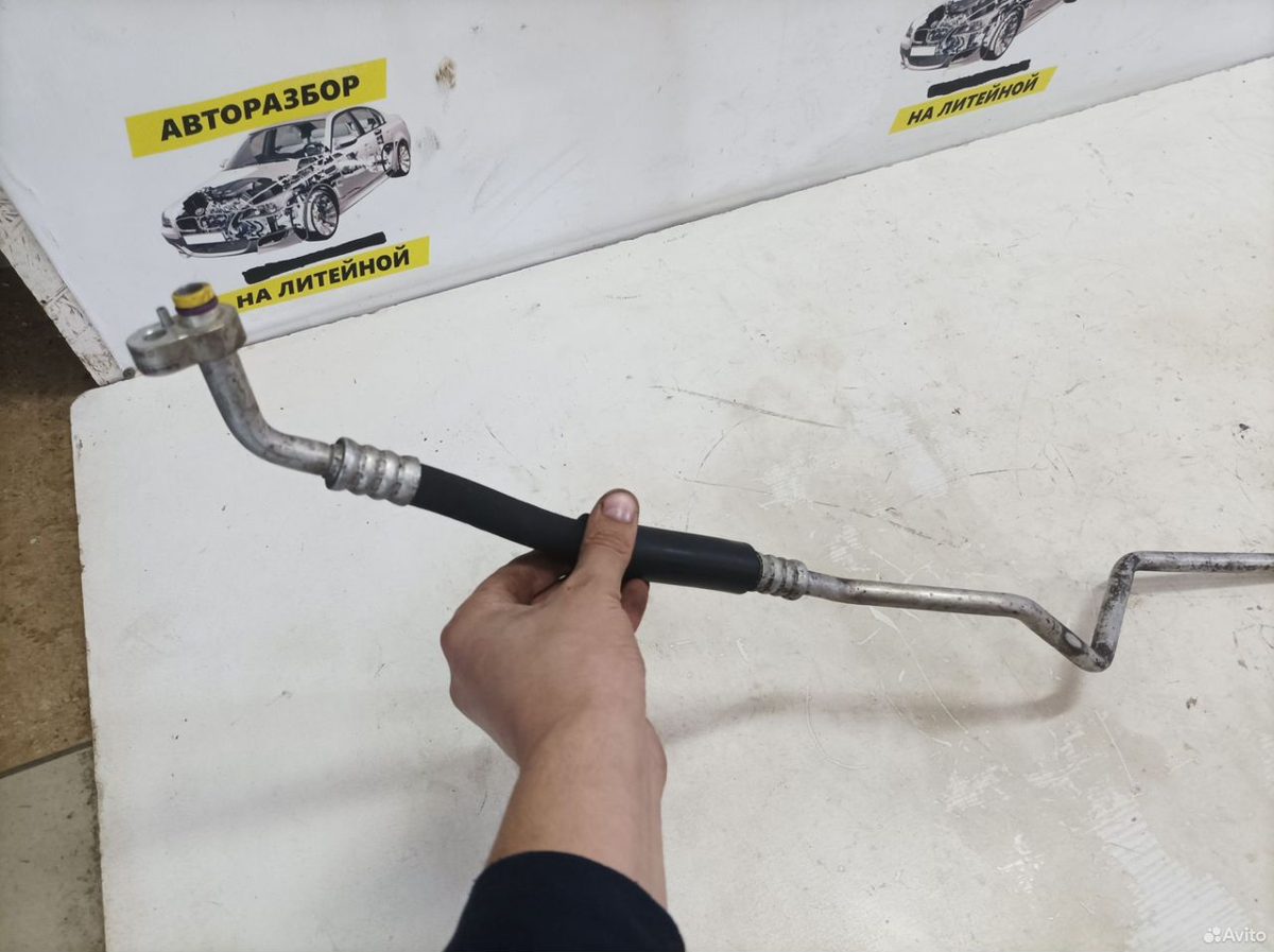 Трубка кондиционера задняя Volkswagen T5 Multivan — фото 6