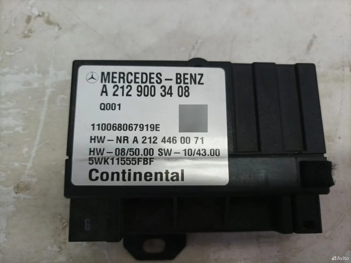 Блок топливного насоса M271 Mercedes Benz W204 — фото 4