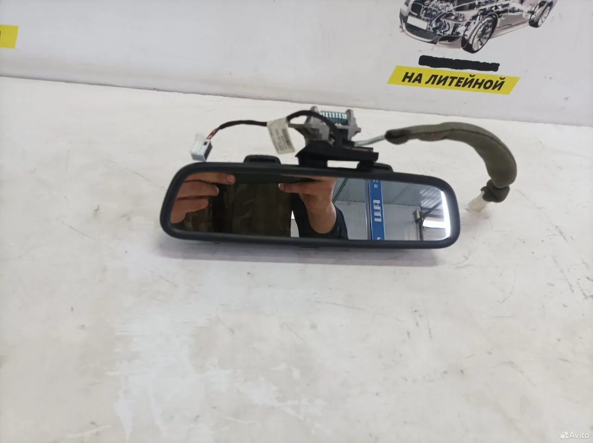 Зеркало салона Mercedes Benz W204