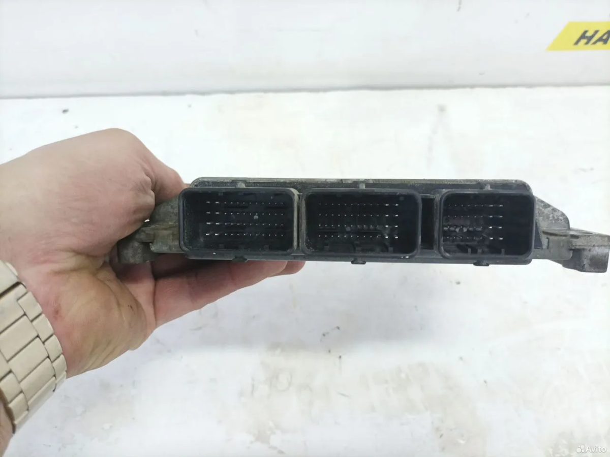 Эбу двигателя K7M Renault Logan 2 — фото 2