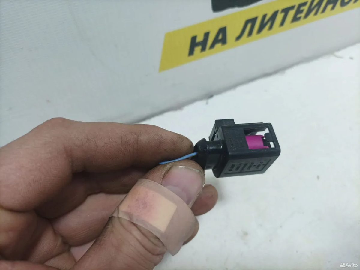Разъем датчика давления топлива DFG VAG TDI — фото 3