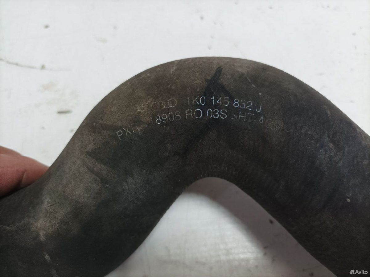 Патрубок интеркулера правый CDA Skoda Superb 2 — фото 5