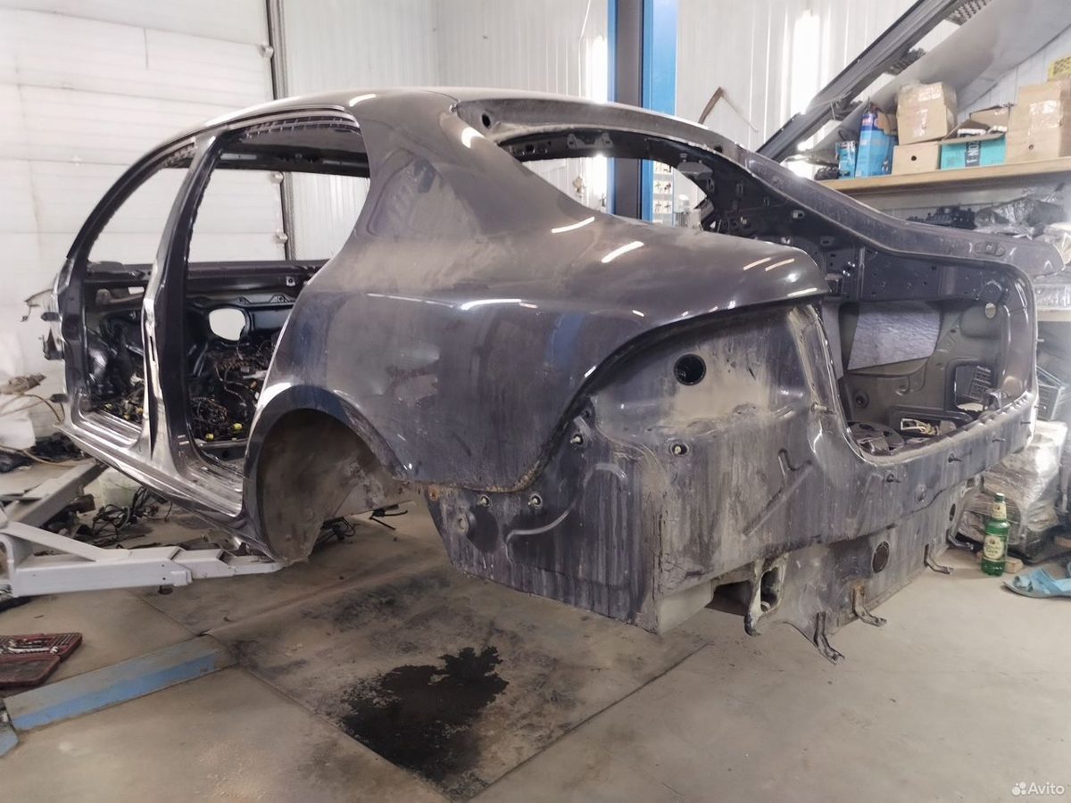 Крыло заднее левое Skoda Superb 2 — фото 4