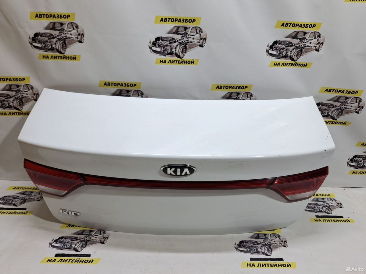 Крышка багажника Kia Rio 4 — фото 2