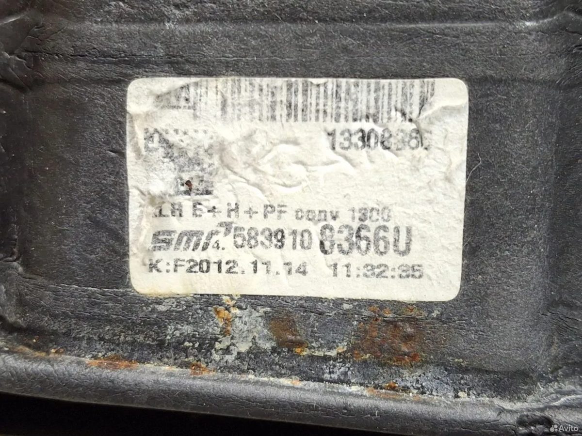 Зеркало правое Opel Astra J — фото 10