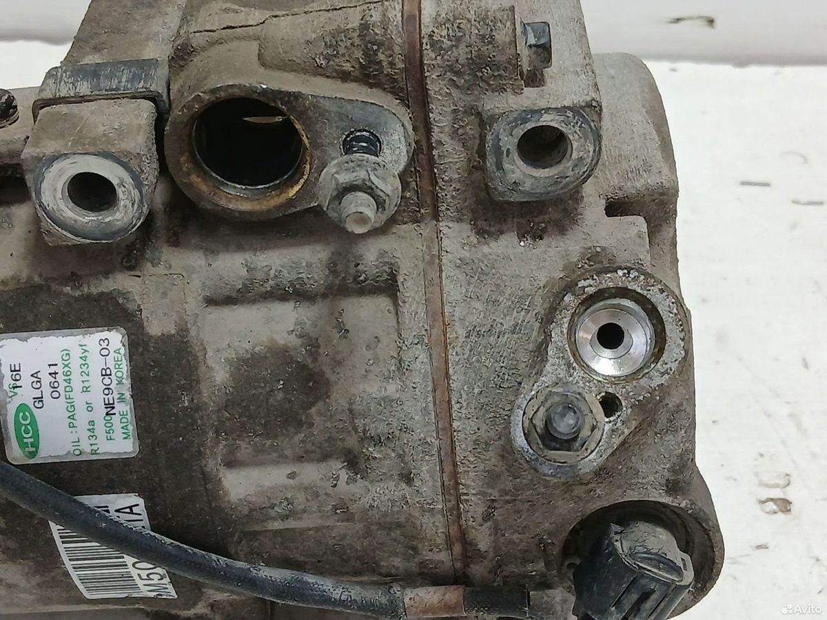 Компрессор кондиционера G4KD Hyundai IX35 — фото 3