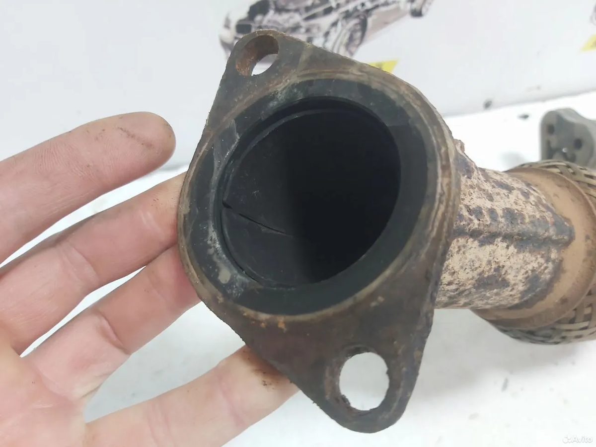 Приемная труба G4KD Hyundai IX35 — фото 3