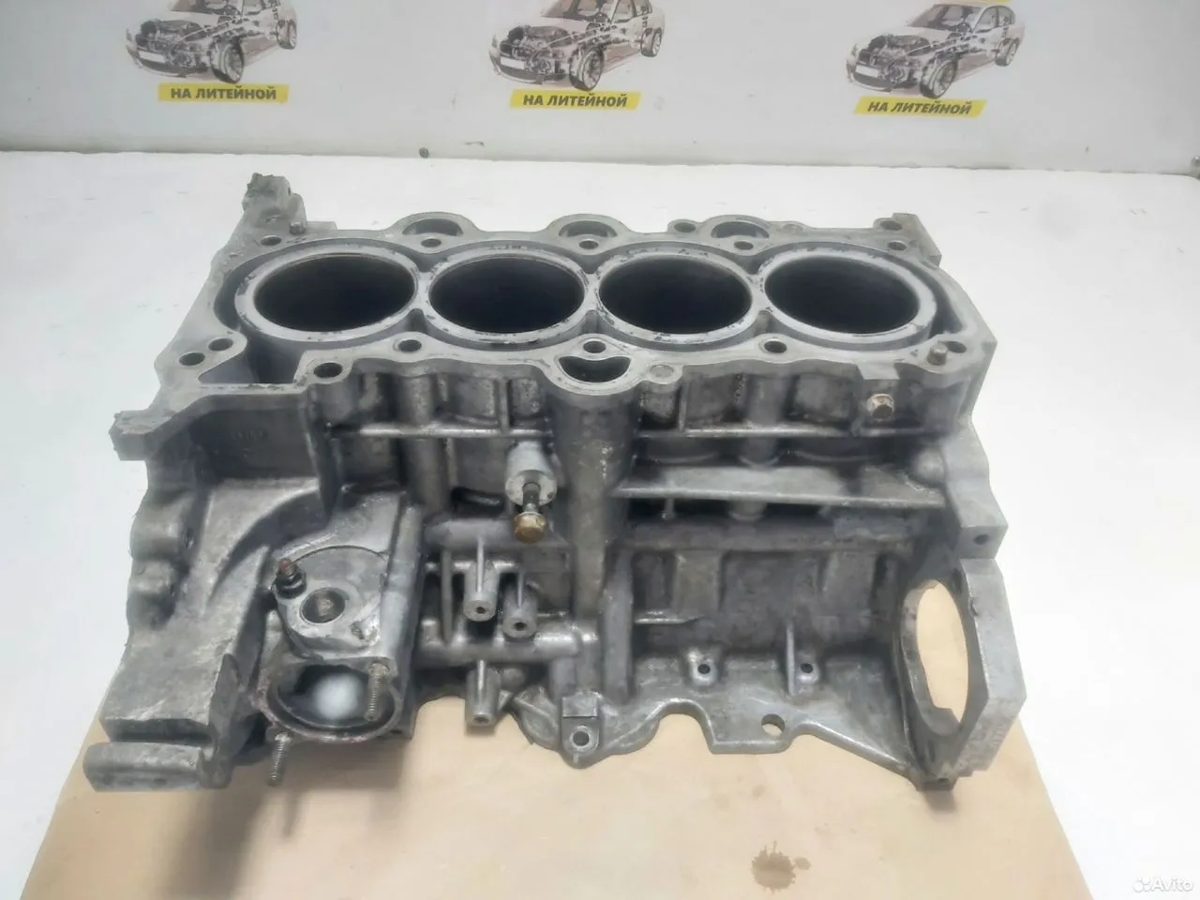 Блок цилиндров G4FA Hyundai Kia