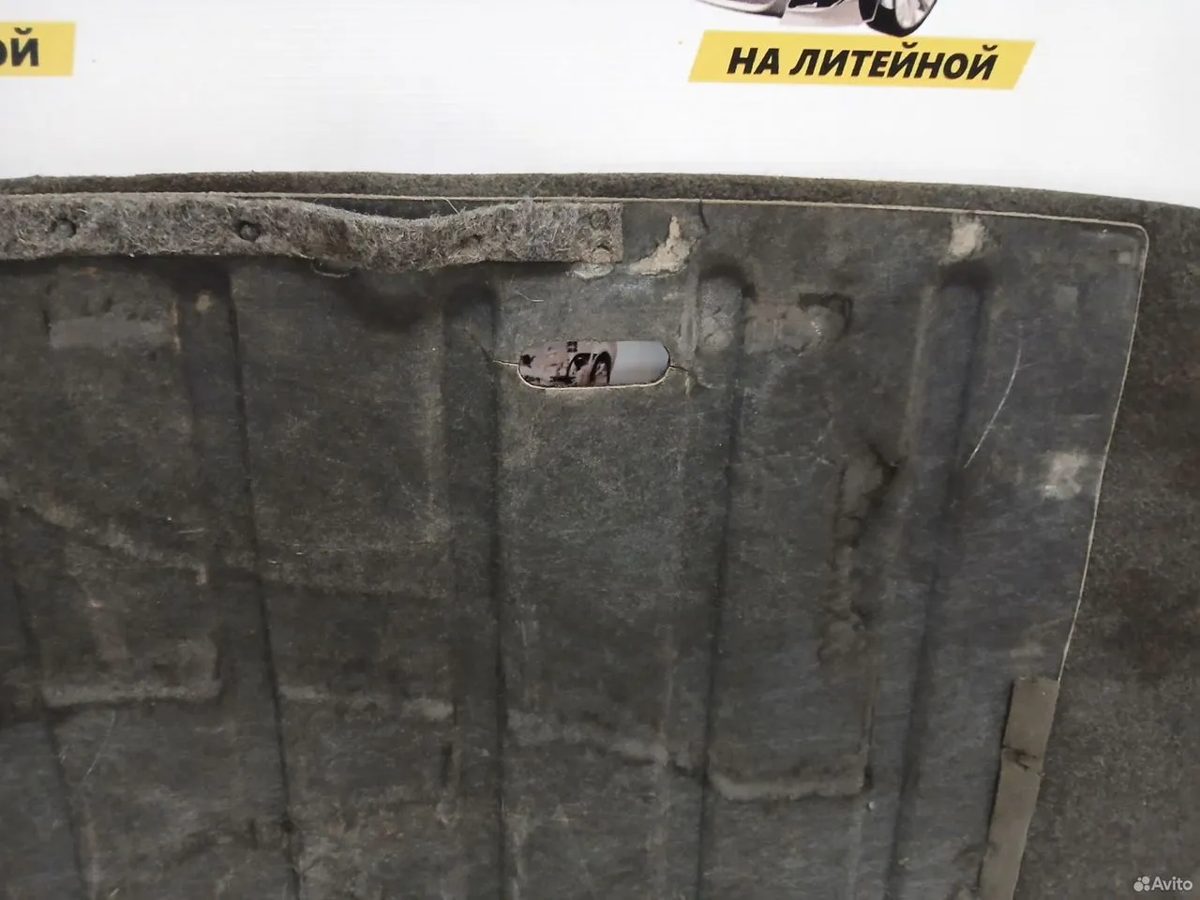 Пол багажника Kia Rio 2 седан — фото 3
