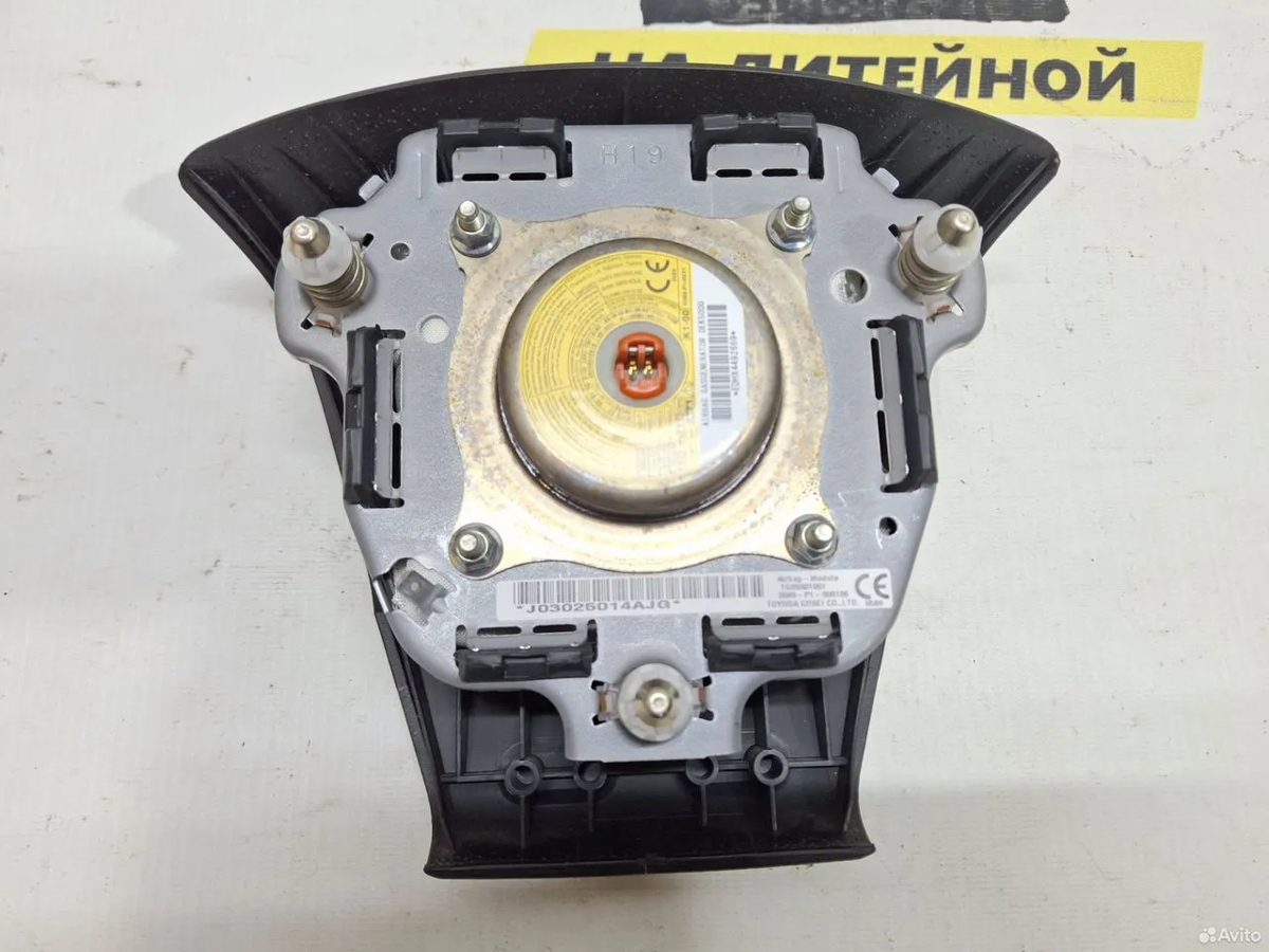 Подушка безопасности SRS водителя Toyota Camry V50 — фото 7