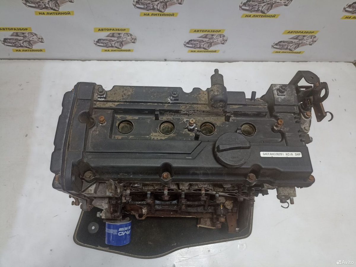 Двигатель G4EE 1.4 Kia Rio 2 — фото 2
