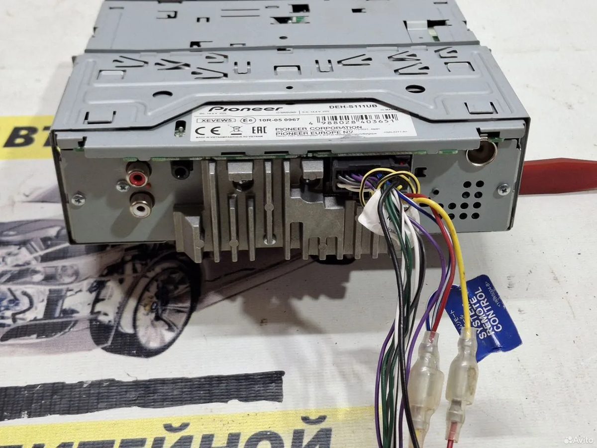 Автомогнитола Pioneer Den-S 111UB — фото 4