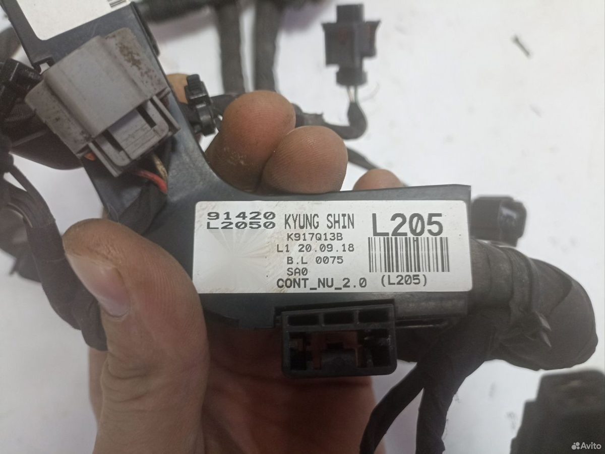 Проводка двигателя G4NA Kia K5 DL3 — фото 7