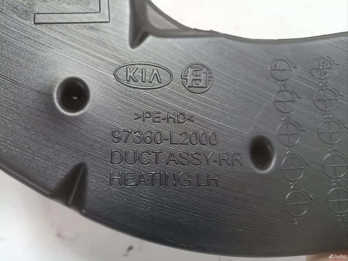 Воздуховод левый Kia K5 DL3 — фото 4