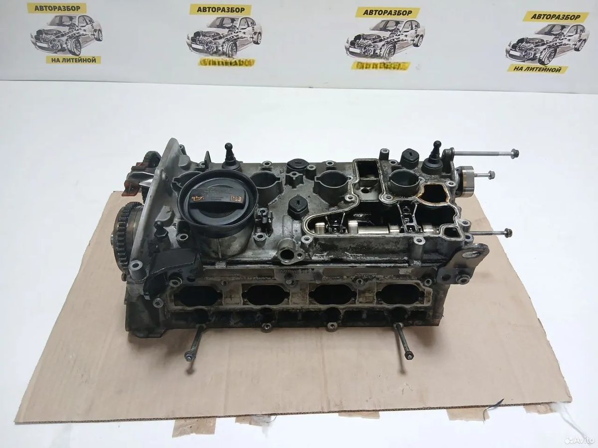 Головка блока цилиндров 1.8 CDA Skoda Superb 2 — фото 2