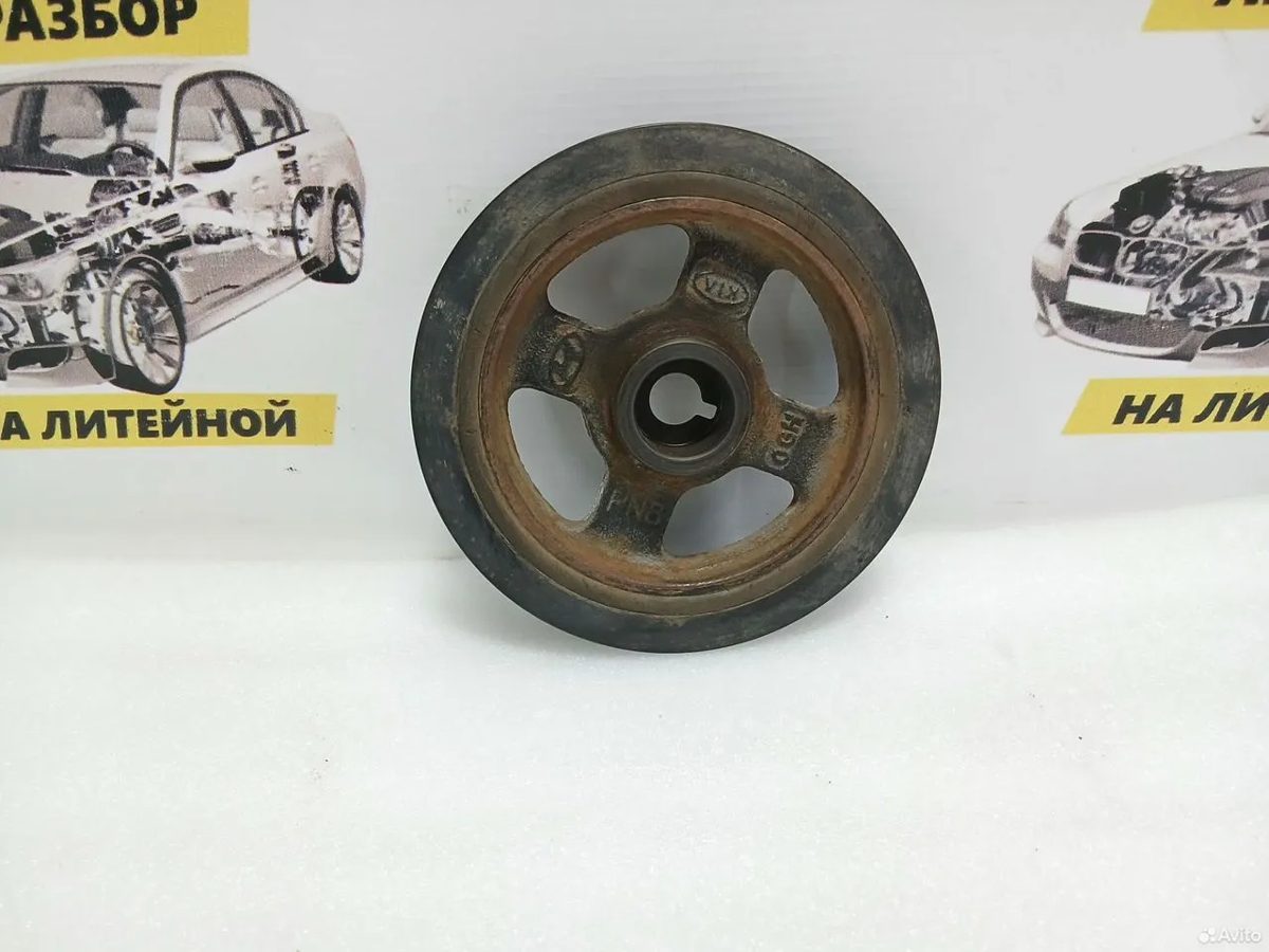 Шкив коленвала Kia K5 DL3 2020 — фото 2