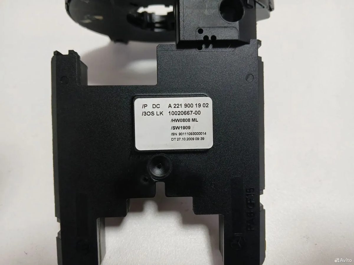 Датчик поворота руля Mercedes-Benz W221 — фото 5