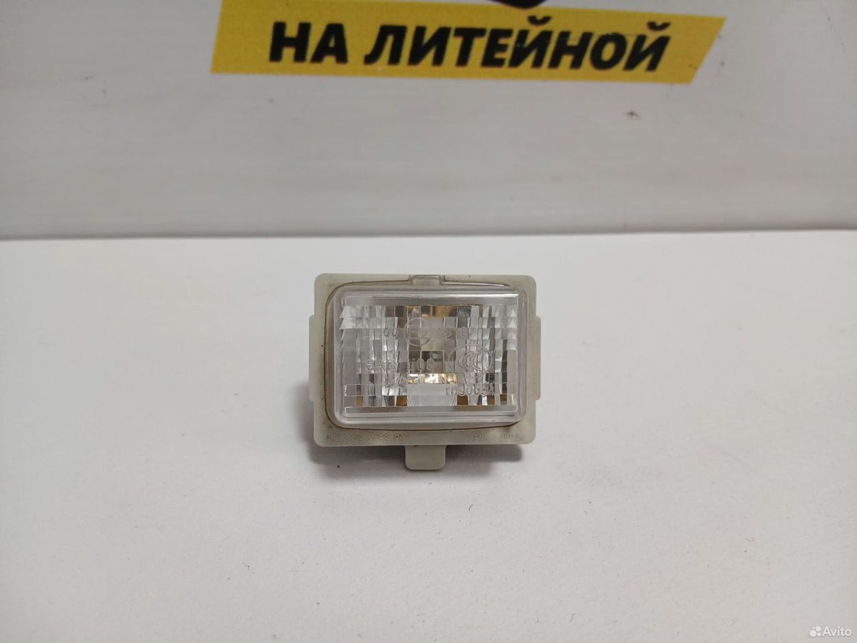 Подсветка номера Mercedes-Benz W221